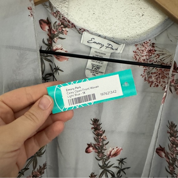 EMORY PARK Stitch Fix Caley Open Front Woven - Picture 10 of 10